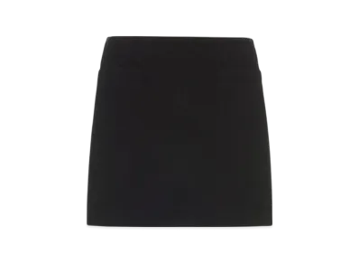 MIU MIU Women's Boucle Tweed Mini Skirt "Black"