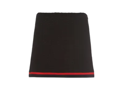 MIU MIU Women's Tweed Mini Skirt "Black"