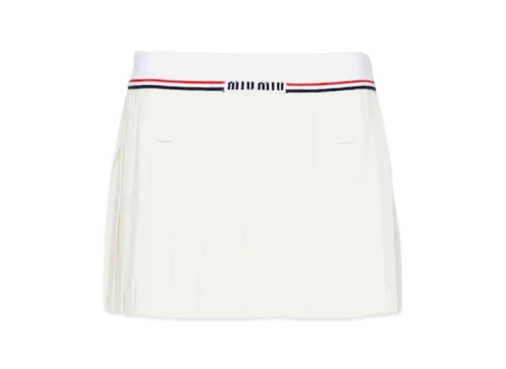 ミュウミュウ レディース セーブル ミニスカート 