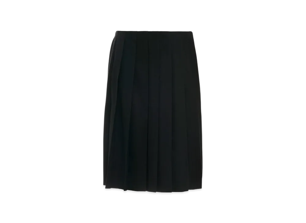 MIU MIU Women's Velour Skirt "Black"