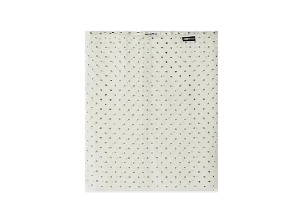 MIU MIU Women's Polka-Dot Chiffon Skirt "Ivory/Black"