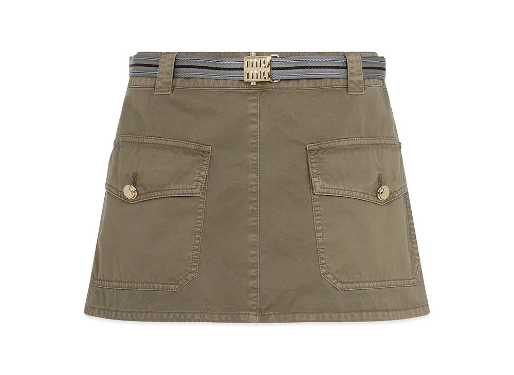 MIU MIU Women's Skirts "Green"