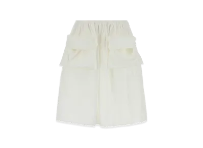 MIU MIU Women's Cotton Blend Skirt "White"