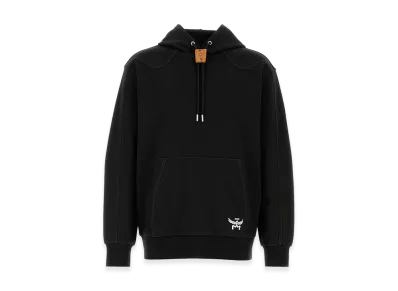 MCM Stretch Polyester Blend Sweatshirt "Black"