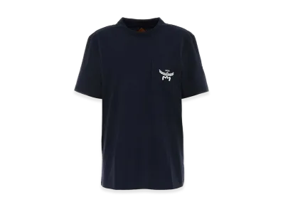 MCM Women's Midnight Cotton T-Shirt "Black"