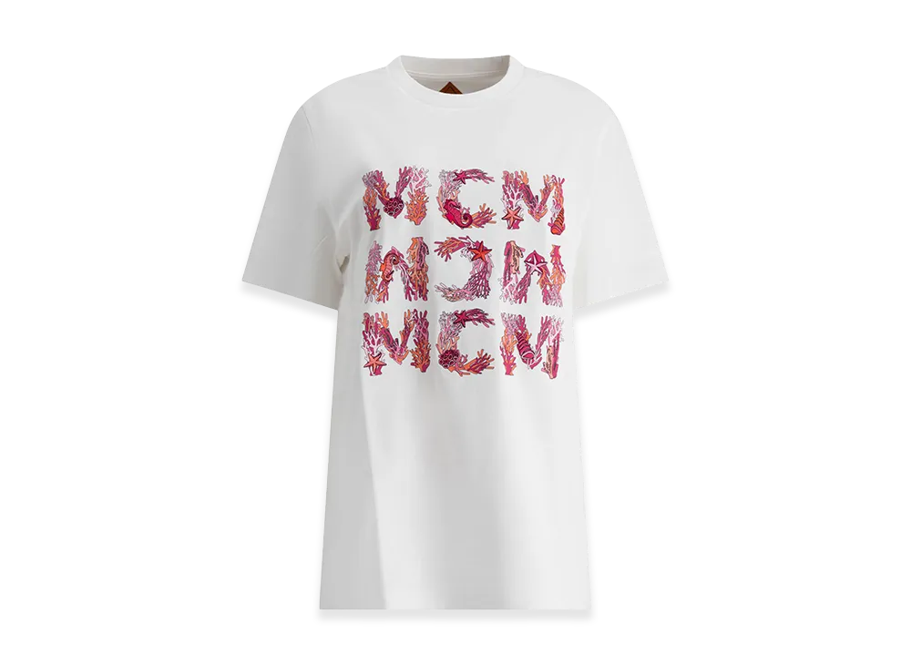MCM Women's T-Shirts "White"
