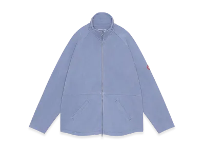 MIN-NANO x Cav Empt (C.E) Overdye Cotton Jersey Zip Up "Blue"