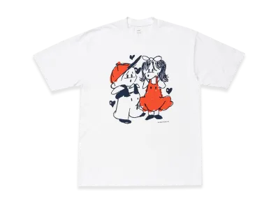 MIN-NANO x LQQK STUDIO Young Love Tee "White"