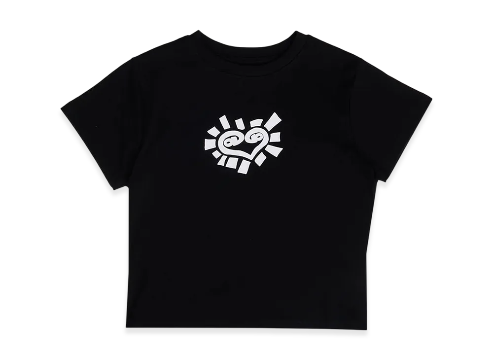 MIN-NANO x ADWYSD Baby Heart Tee "Black"