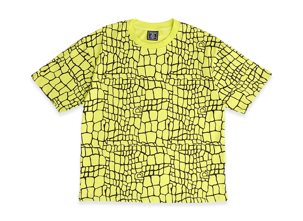MIN-NANO x ADWYSD Croc Print Tee "Volt"