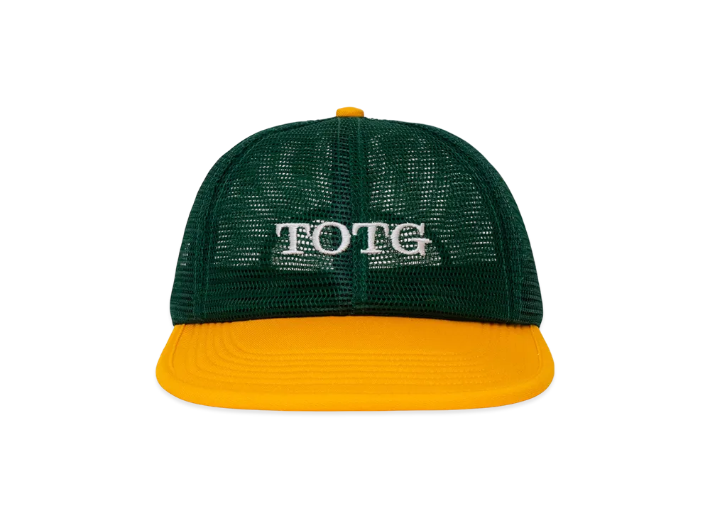 MIN-NANO x TOTG Tour Novelty Mesh Cap "Green/Gold"