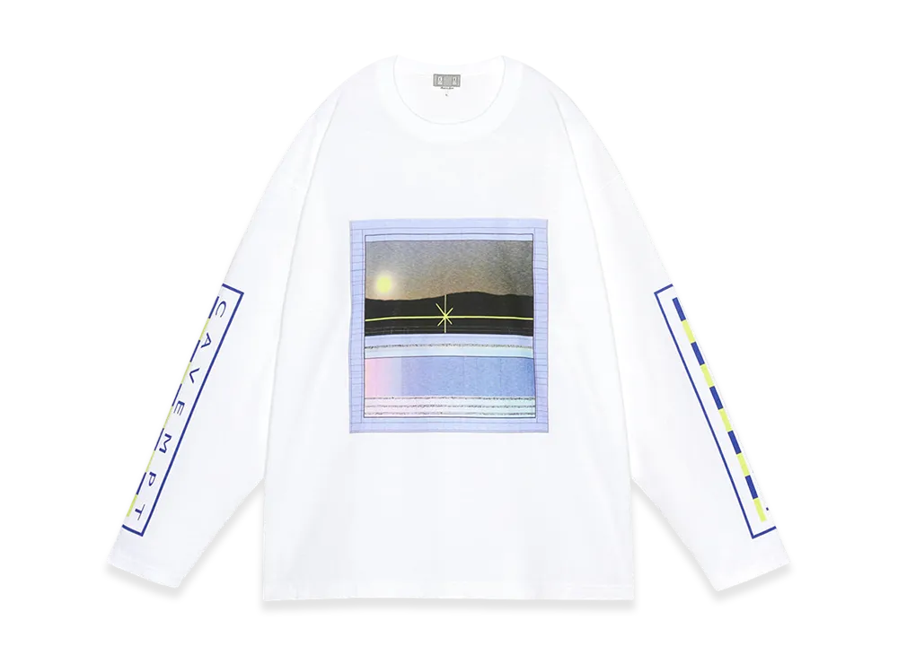 MIN-NANO x Cav Empt (C.E) Sky 360 Long Sleeve T "White"