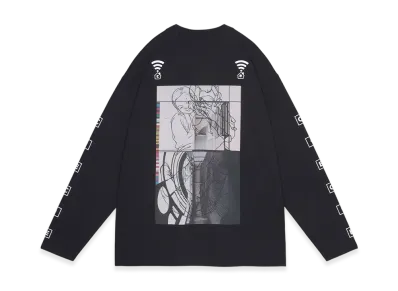 MIN-NANO x Cav Empt (C.E) Willow Long Sleeve T "Black"