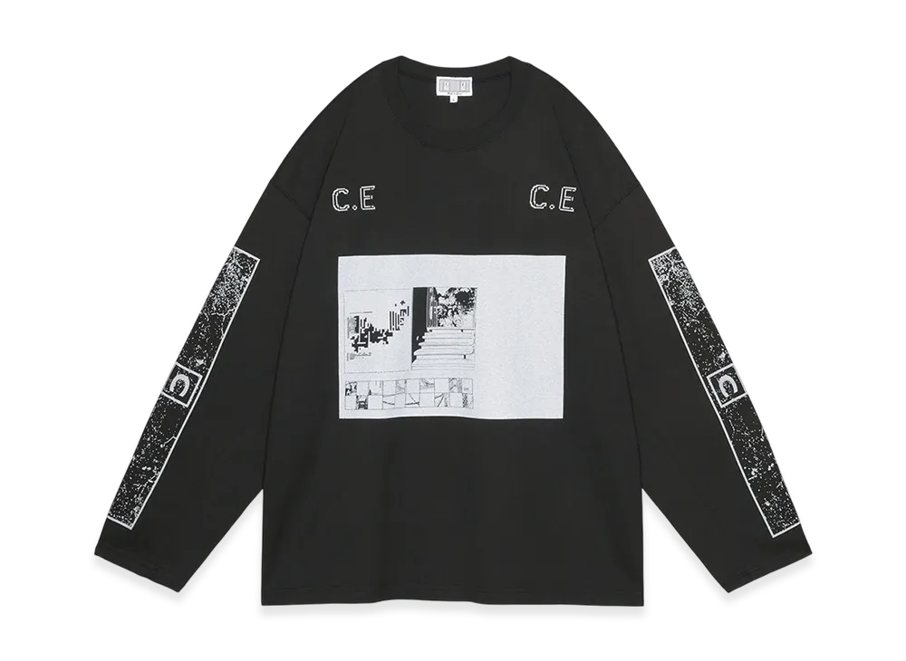 MIN-NANO x Cav Empt (C.E) CGCEGC Heavy Long Sleeve T "Black"