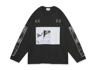 MIN-NANO x Cav Empt (C.E) CGCEGC Heavy Long Sleeve T "Black"