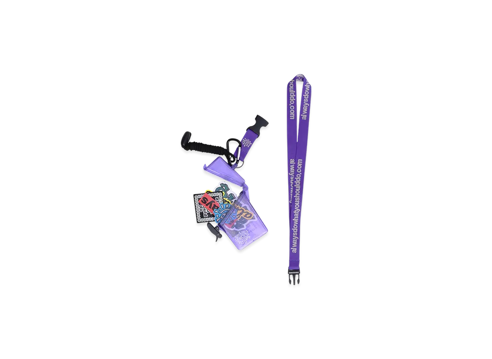MIN-NANO x ADWYSD Clear Case "Purple"