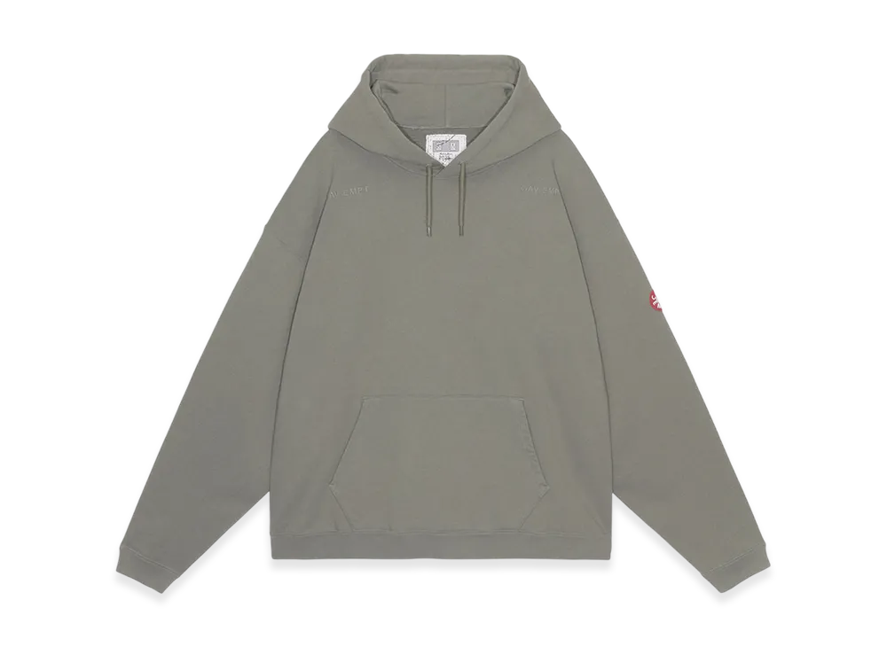 MIN-NANO x Cav Empt (C.E) Solid Loose Hoody "Green"
