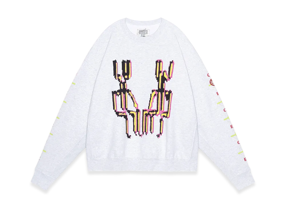 MIN-NANO x Cav Empt (C.E) Scan 8 Crew Neck "White"