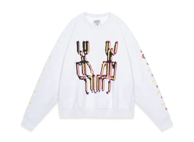 MIN-NANO x Cav Empt (C.E) Scan 8 Crew Neck "White"