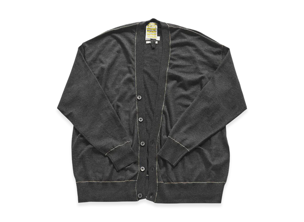 MIN-NANO x DIGAWEL Cashmere Knit Stitch Cardigan 