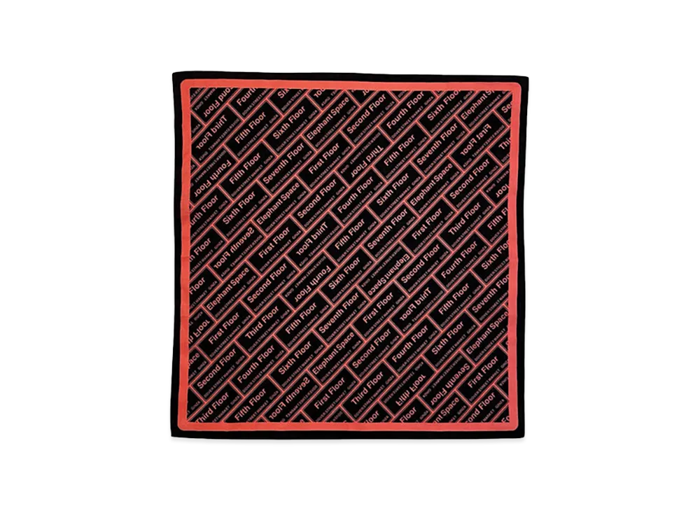MIN-NANO x DSMG SBQ Bandana "Black/Pink"
