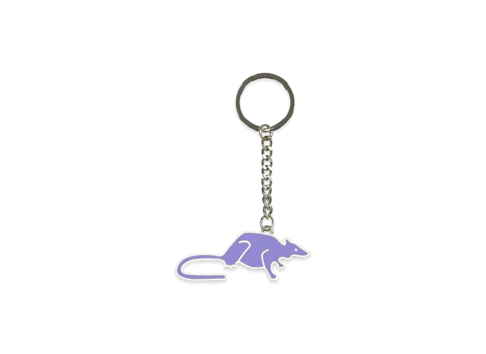 Marc By Marc Jacobs Stinky Rat Key Ring "Orange"