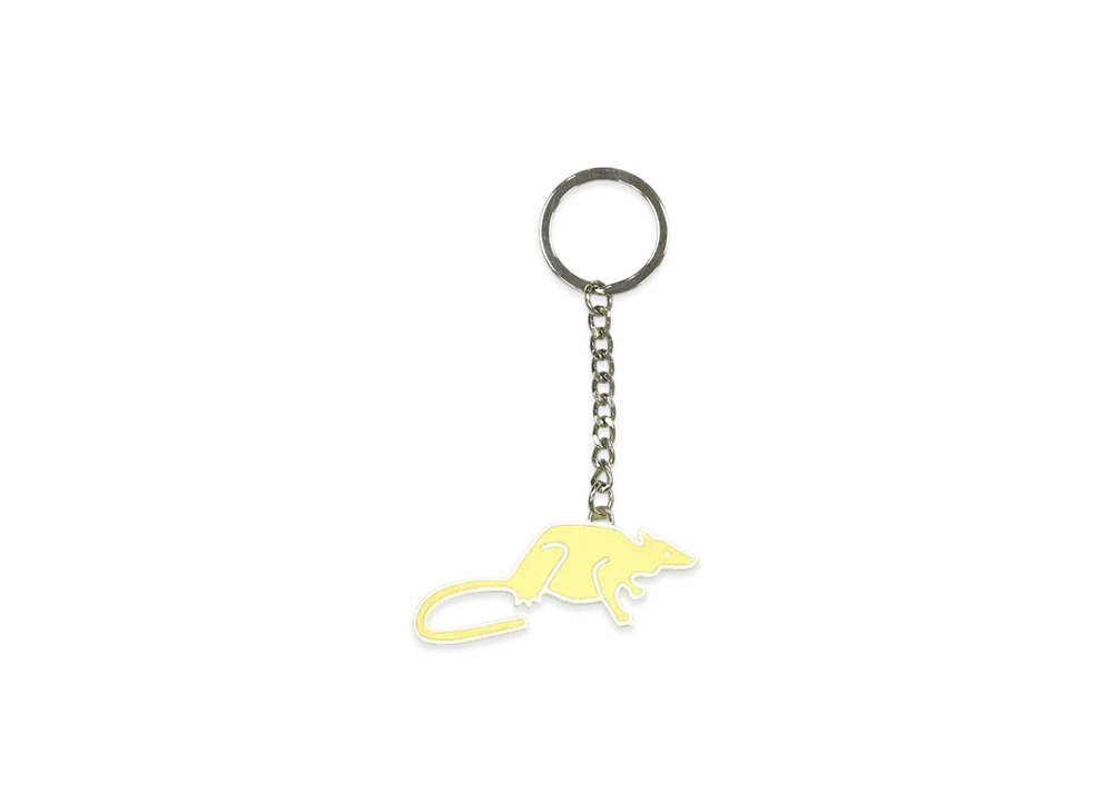 Marc By Marc Jacobs Stinky Rat Key Ring "Yellow"