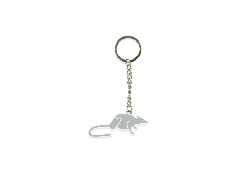 Marc By Marc Jacobs Stinky Rat Key Ring "Grey"