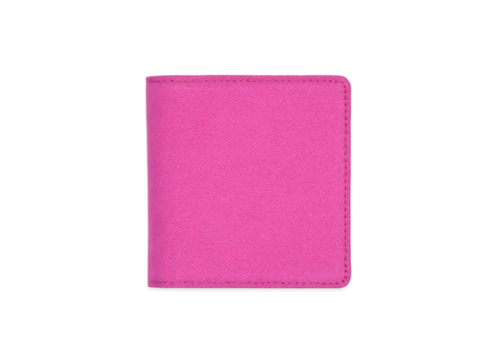 Marc By Marc Jacobs Laminated Twill Jacobs Square Billfold "Magenta"