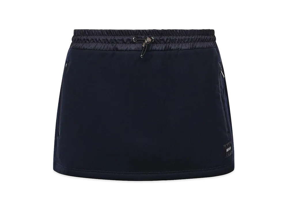 MIU MIU Women's Fleece Miniskirt "Blue"