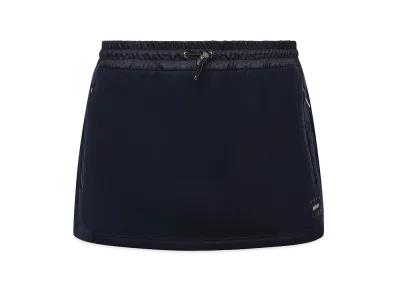 MIU MIU Women's Fleece Miniskirt "Blue"