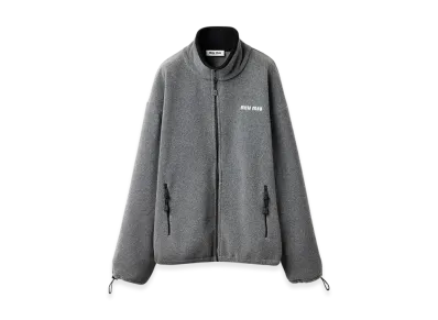 MIU MIU Women's Fleece Sweatshirt "Grey"