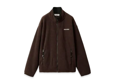 MIU MIU Women's Pile Jacket "Brown"