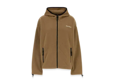 MIU MIU Women's Pile Oversize Sweatshirt "Camel"
