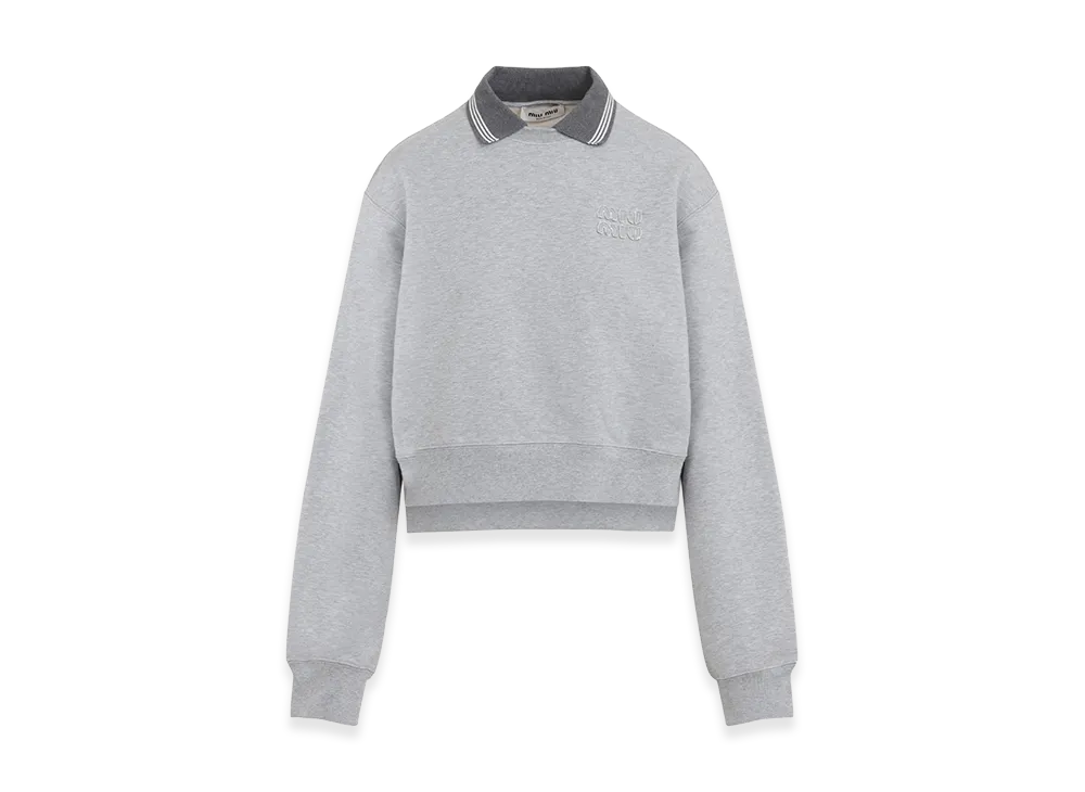 MIU MIU Women's Sweatshirt "Gray"