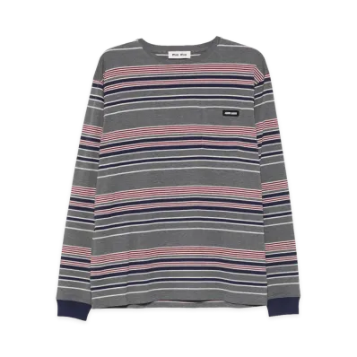 MIU MIU Women's Sweaters "Ardesia/Blue"