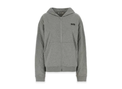 MIU MIU Women's Logo Hoodie "Gray"