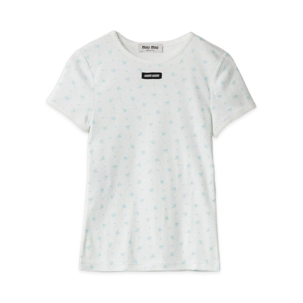 MIU MIU Women's T-Shirt "White"