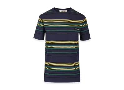 MIU MIU Women's Jersey Stripe S/S Shirt "Multicolor"
