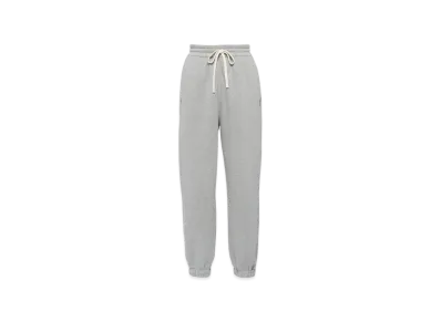 MIU MIU Women's Cotton Joggers with Embroidered Logo "Grey"