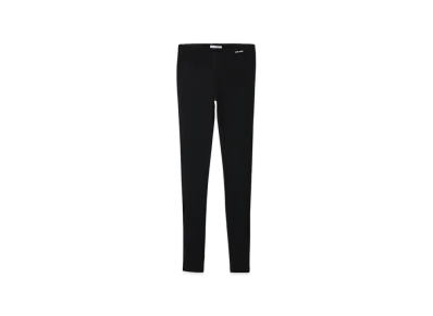 MIU MIU Women's Silk Jersey Pants "Black"