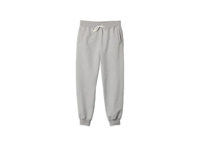 MIU MIU Women's Leather-Trimmed Cotton Fleece Pants "Grey"