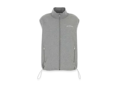MIU MIU Women's Cotton Sweat Vest "Gray"