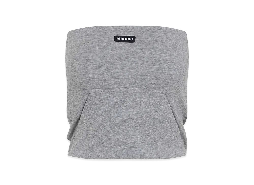MIU MIU Women's Top "Gray"
