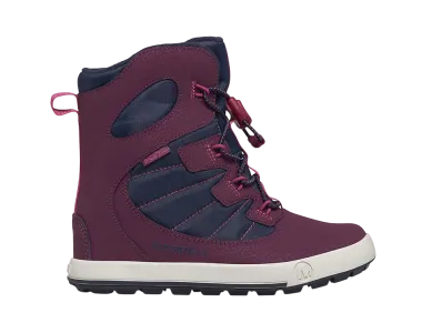 MERRELL Big Kids Snow Bank 4.0 Waterproof Boot "Navy/Berry"