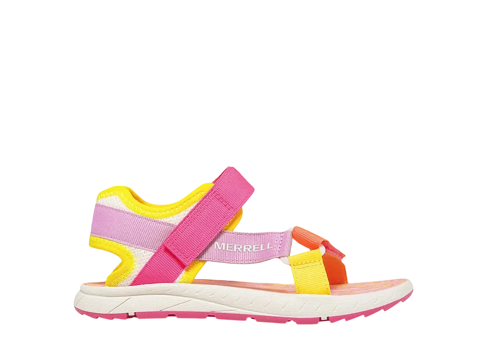 MERRELL Big Kids Kahuna Web Sandal 2.0 "Pink Multi"