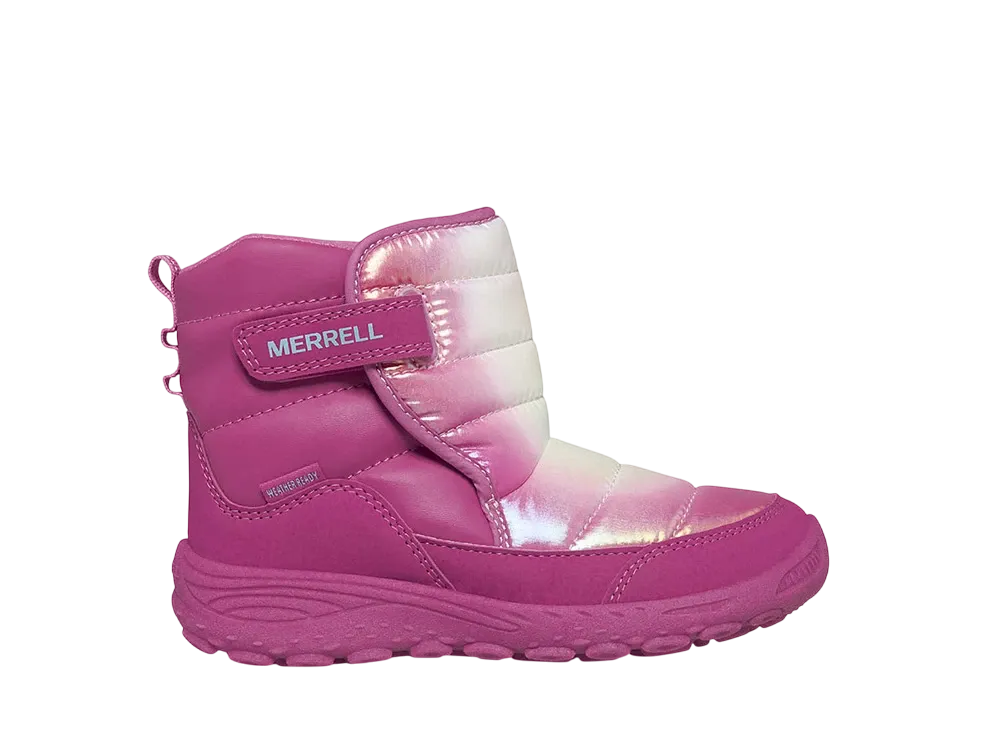 MERRELL Little Kids Polar Puffer Boot "Pink Multi"