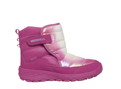 MERRELL Big Kids Polar Puffer Boot "Pink Multi"