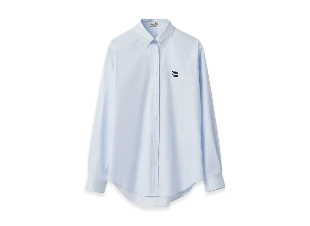 MIU MIU Women's Poplin Shirt "Opal"