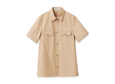 MIU MIU Women's Poplin Shirt "Cord"